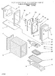 Diagram for 04 - Auxiliary Oven & Door